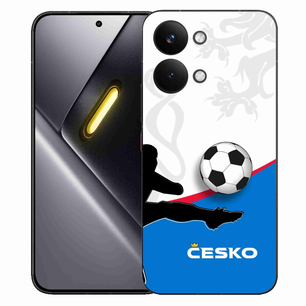 Gélový kryt mmCase na Xiaomi Poco X8 Pro Max - futbal Česko 3