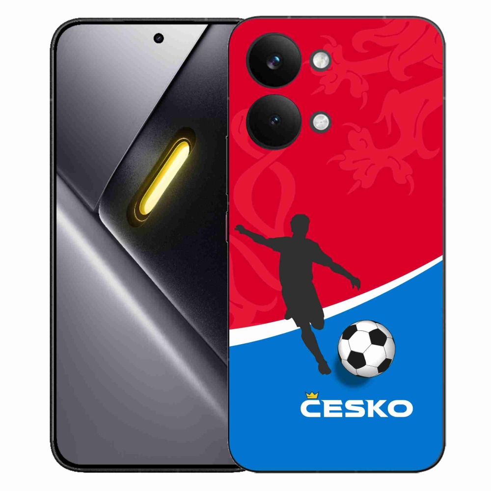 Gélový kryt mmCase na Xiaomi Poco X8 Pro Max - futbal Česko