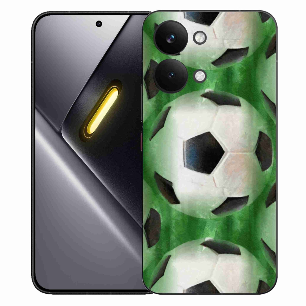 Gélový kryt mmCase na Xiaomi Poco X8 Pro Max - futbalová lopta