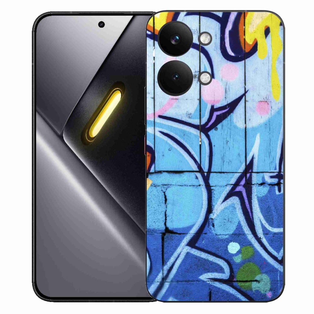 Gélový kryt mmCase na Xiaomi Poco X8 Pro Max - graffiti