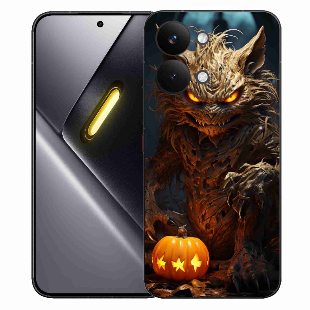 Gélový kryt mmCase na Xiaomi Poco X8 Pro Max - halloweenska príšera