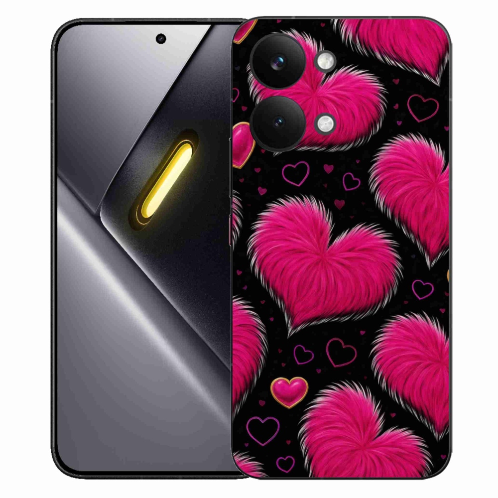 Gélový kryt mmCase na Xiaomi Poco X8 Pro Max - hebké srdce