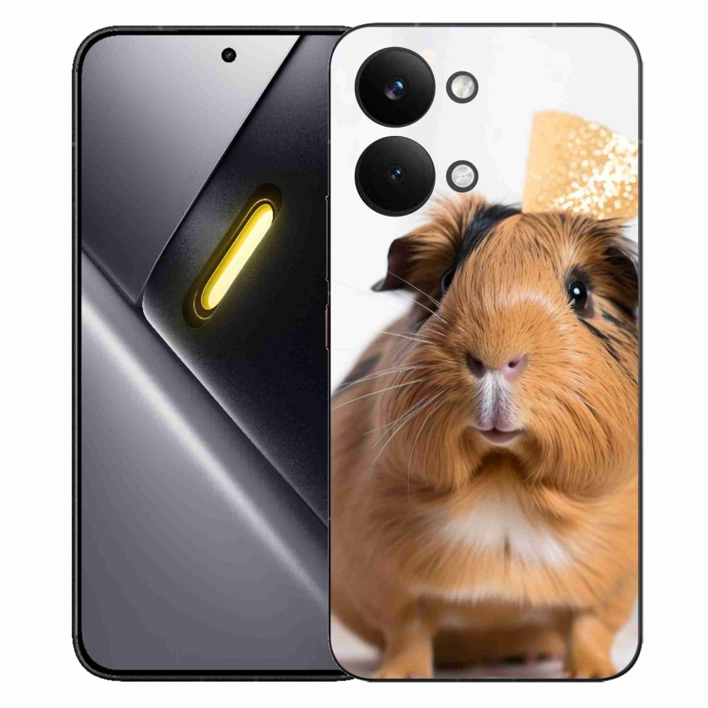 Gélový kryt mmCase na Xiaomi Poco X8 Pro Max - hnedé morča