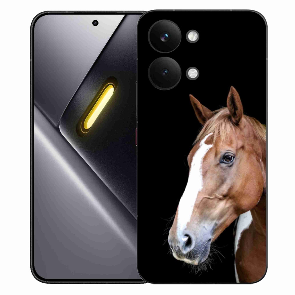 Gélový kryt mmCase na Xiaomi Poco X8 Pro Max - hnedý kôň 3