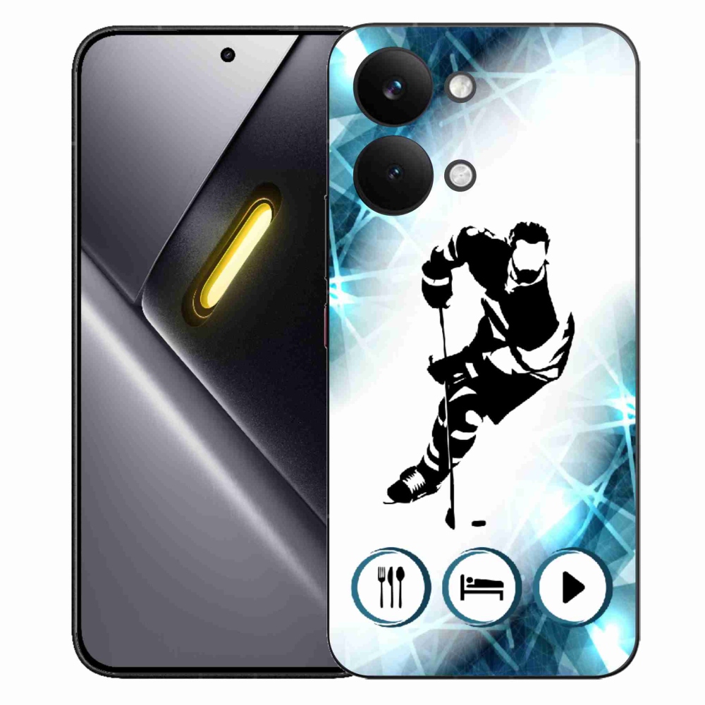 Gélový kryt mmCase na Xiaomi Poco X8 Pro Max - hokej 1