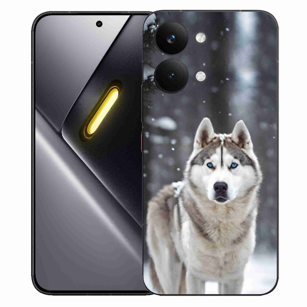 Gélový kryt mmCase na Xiaomi Poco X8 Pro Max - husky 2