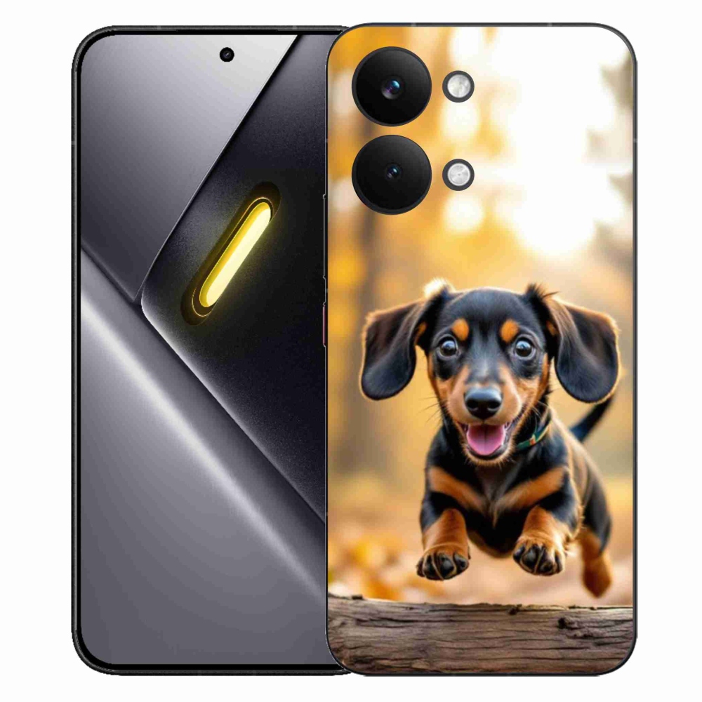 Gélový kryt mmCase na Xiaomi Poco X8 Pro Max - jazvečík 2