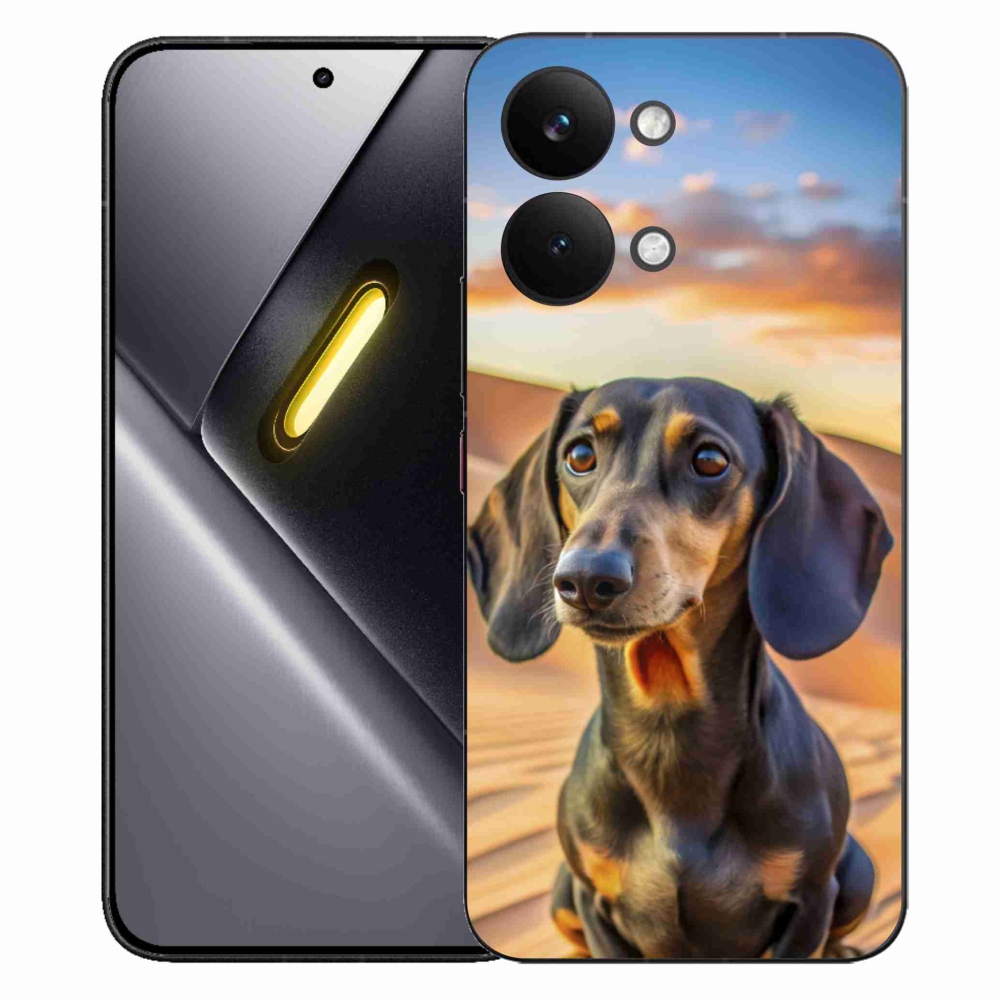 Gélový kryt mmCase na Xiaomi Poco X8 Pro Max - jazvečík 3