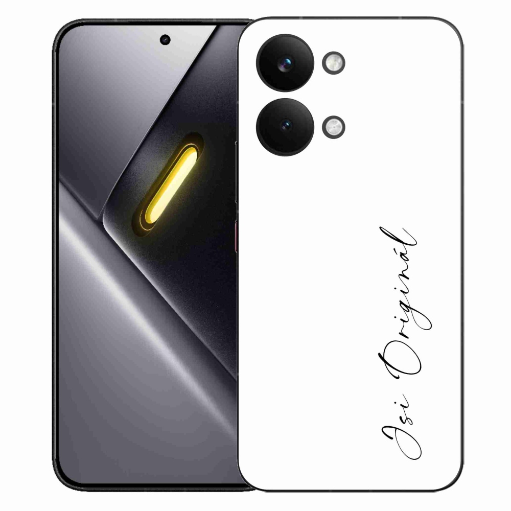 Gélový kryt mmCase na Xiaomi Poco X8 Pro Max - si originál biele pozadie