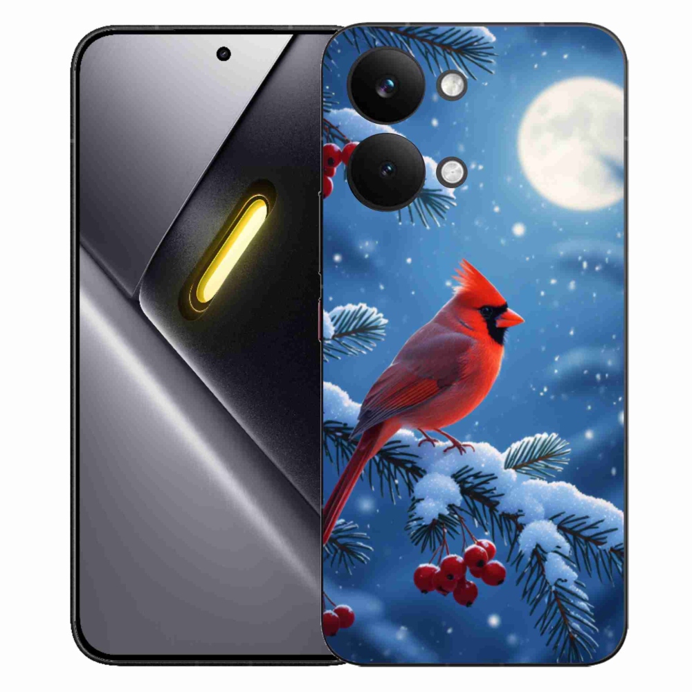 Gélový kryt mmCase na Xiaomi Poco X8 Pro Max - kardinál červený