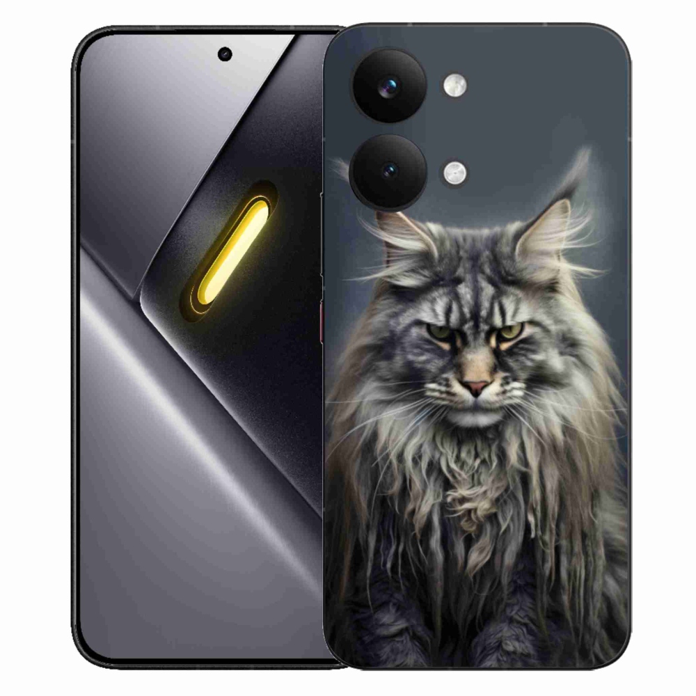 Gélový kryt mmCase na Xiaomi Poco X8 Pro Max - mačacie pohľad 4