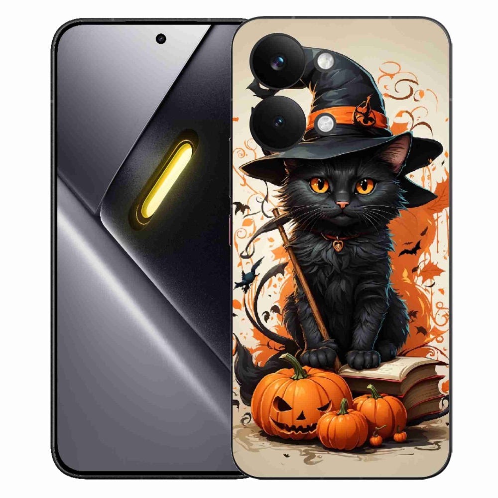 Gélový kryt mmCase na Xiaomi Poco X8 Pro Max - kocúr čarodejník