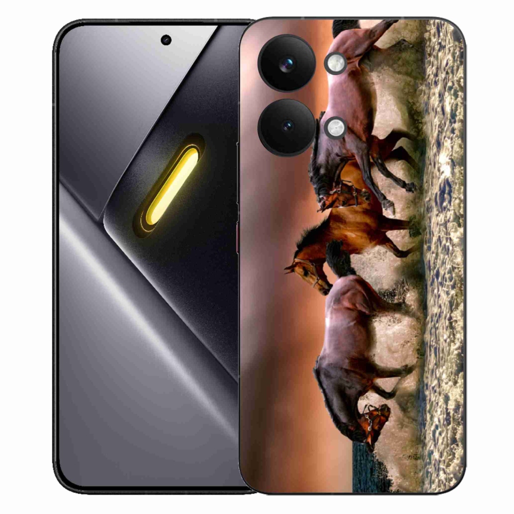 Gélový kryt mmCase na Xiaomi Poco X8 Pro Max - kone 1