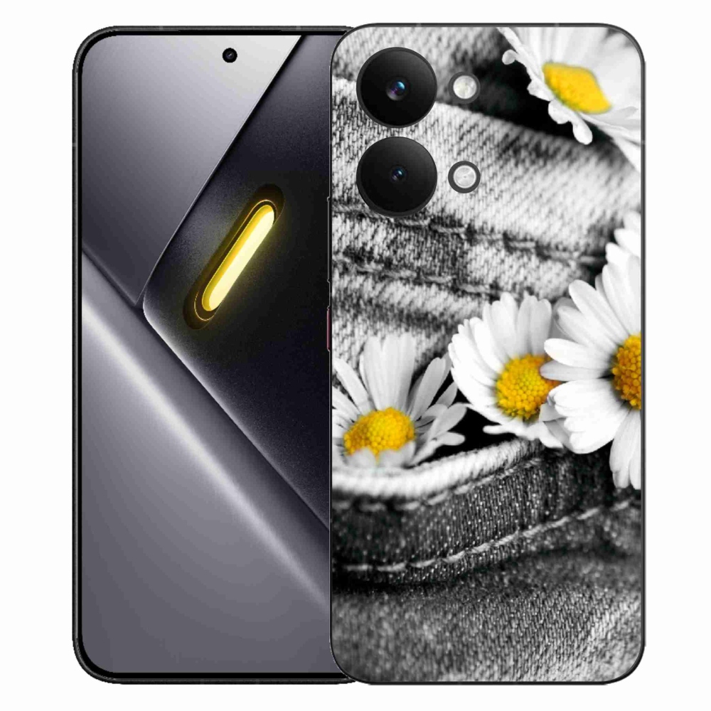 Gélový kryt mmCase na Xiaomi Poco X8 Pro Max - margaréty