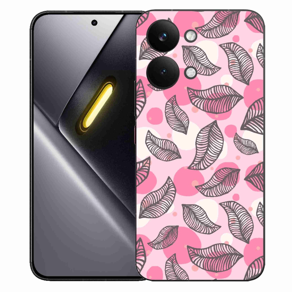 Gélový kryt mmCase na Xiaomi Poco X8 Pro Max - kreslené padajúce listy