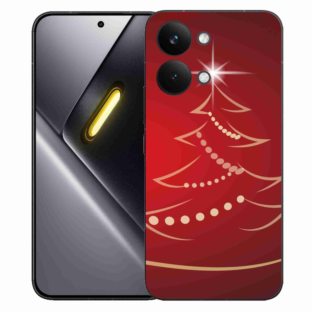 Gélový kryt mmCase na Xiaomi Poco X8 Pro Max - kreslený vianočný stromček