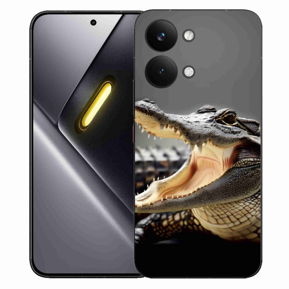 Gélový kryt mmCase na Xiaomi Poco X8 Pro Max - krokodíl