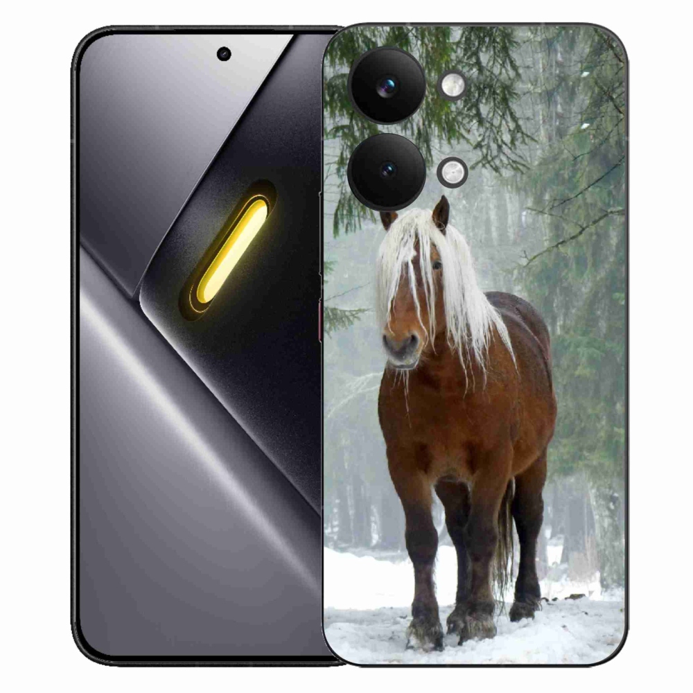 Gélový kryt mmCase na Xiaomi Poco X8 Pro Max - kôň v lese