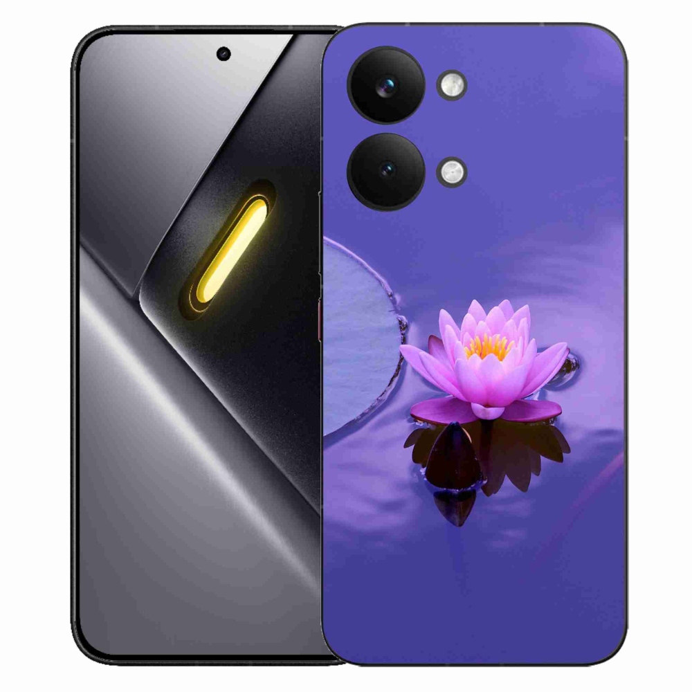 Gélový kryt mmCase na Xiaomi Poco X8 Pro Max - kvet na hladine