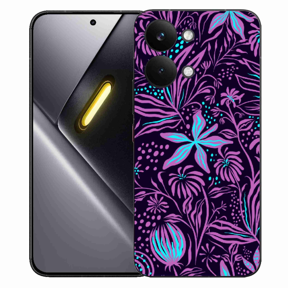 Gélový kryt mmCase na Xiaomi Poco X8 Pro Max - kvety 2