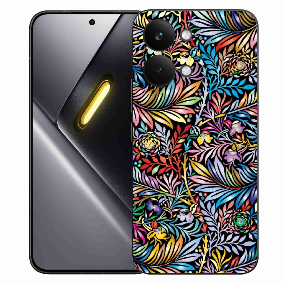 Gélový kryt mmCase na Xiaomi Poco X8 Pro Max - kvety 5