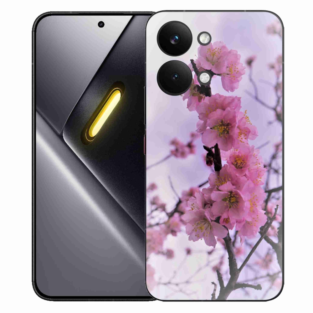 Gélový kryt mmCase na Xiaomi Poco X8 Pro Max - kvety 7