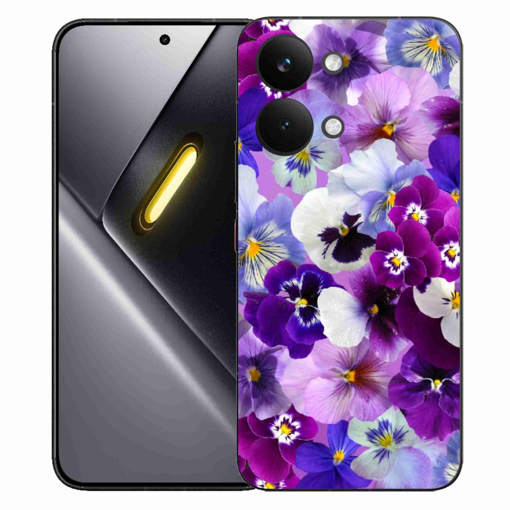 Gélový kryt mmCase na Xiaomi Poco X8 Pro Max - kvety 9