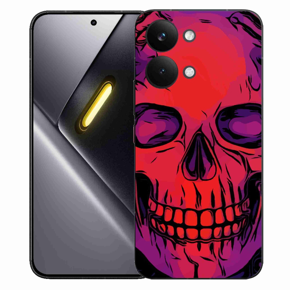 Gélový kryt mmCase na Xiaomi Poco X8 Pro Max - lebka