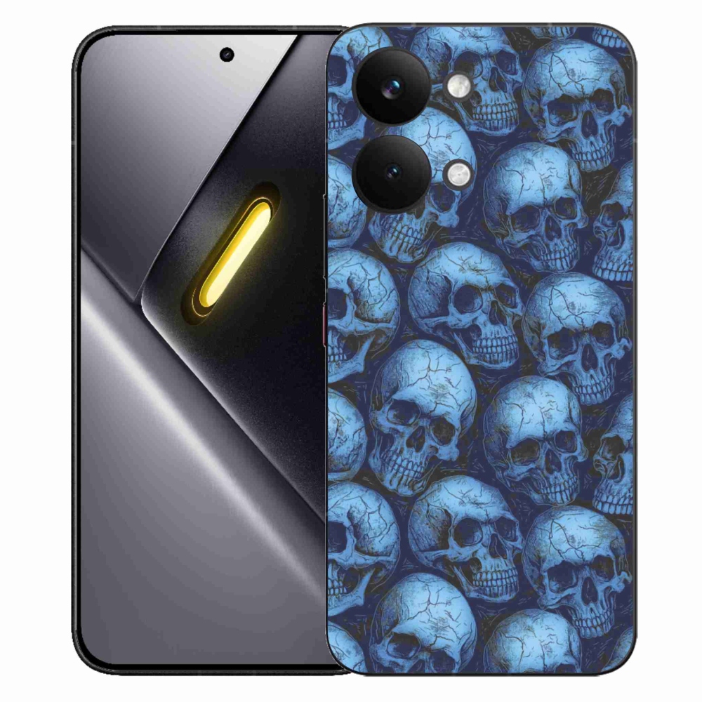 Gélový kryt mmCase na Xiaomi Poco X8 Pro Max - lebky