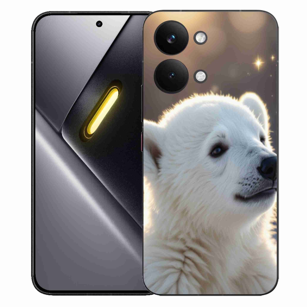Gélový kryt mmCase na Xiaomi Poco X8 Pro Max - ľadový medveď