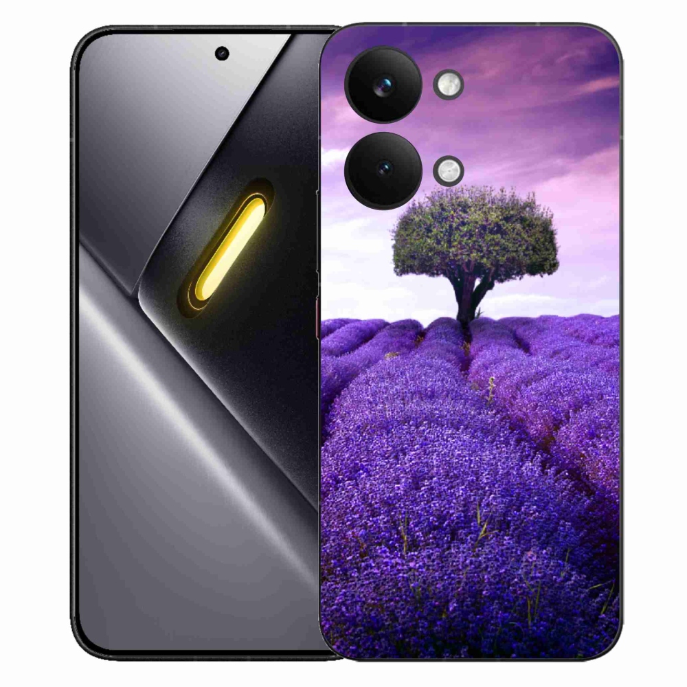 Gélový kryt mmCase na Xiaomi Poco X8 Pro Max - levanduľová lúka