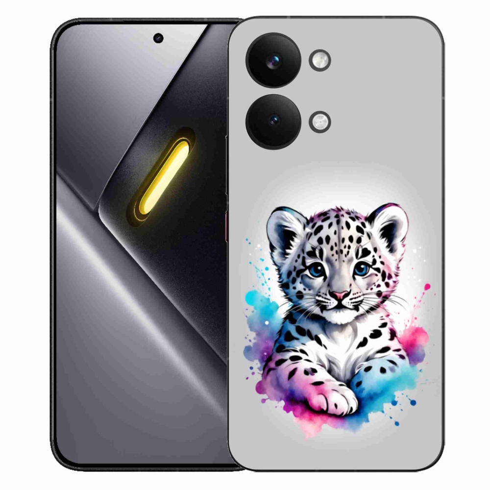 Gélový kryt mmCase na Xiaomi Poco X8 Pro Max - leopardie mláďa