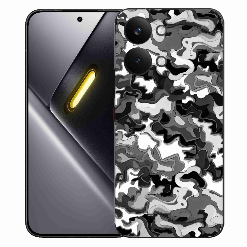 Gélový kryt mmCase na Xiaomi Poco X8 Pro Max - maskáčový vzor 3