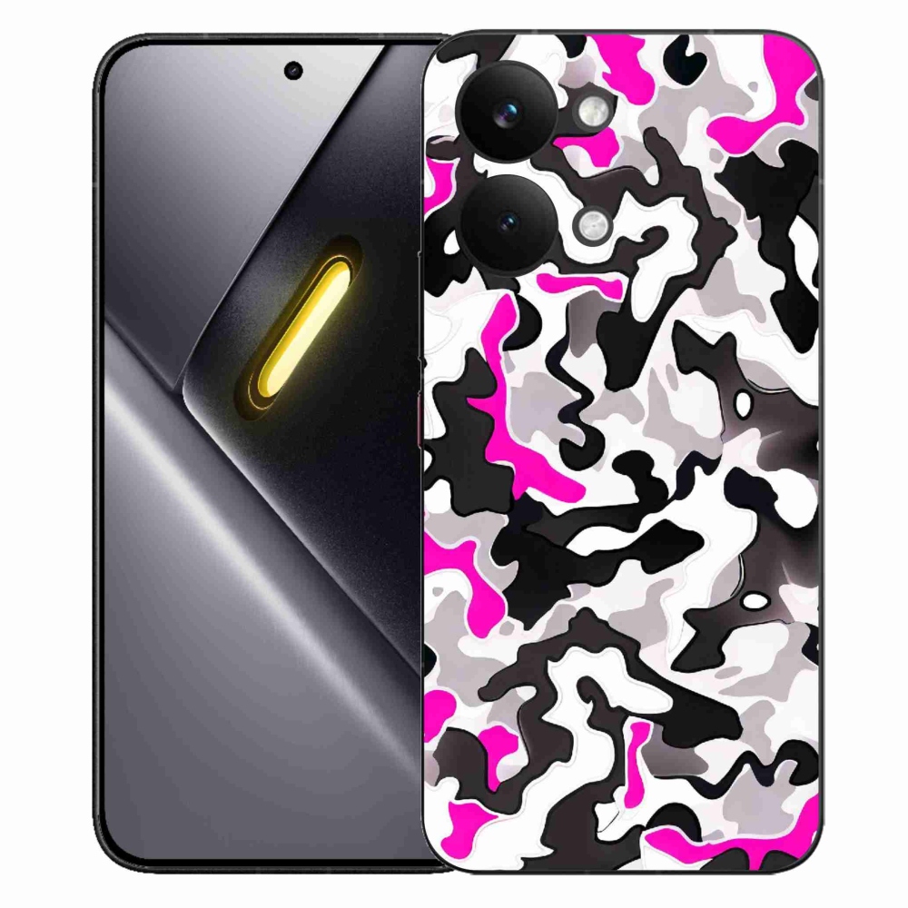 Gélový kryt mmCase na Xiaomi Poco X8 Pro Max - maskáčový vzor 5