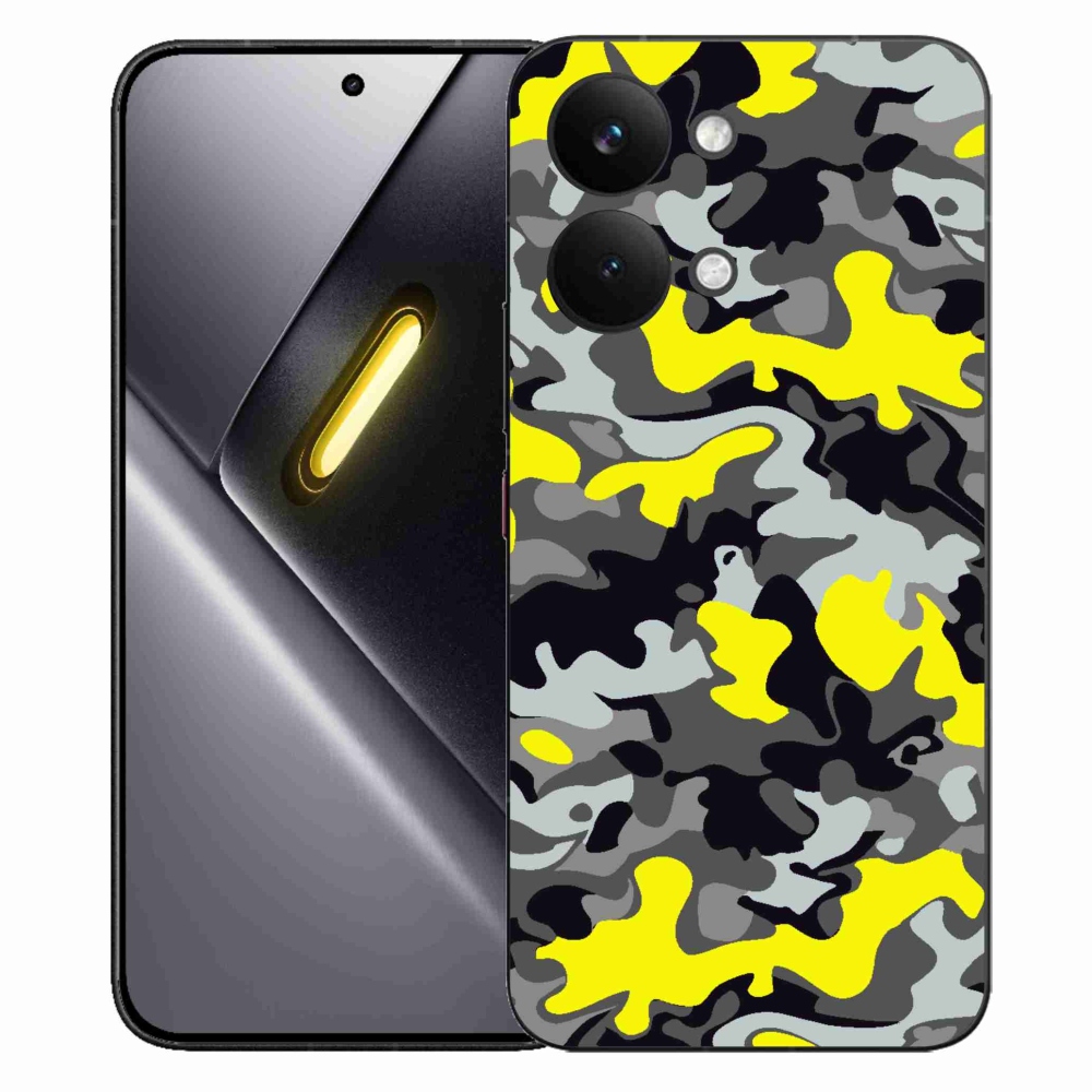 Gélový kryt mmCase na Xiaomi Poco X8 Pro Max - maskáčový vzor 6