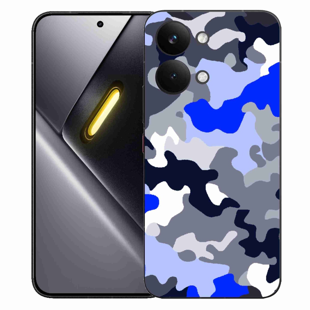 Gélový kryt mmCase na Xiaomi Poco X8 Pro Max - maskáčový vzor 8