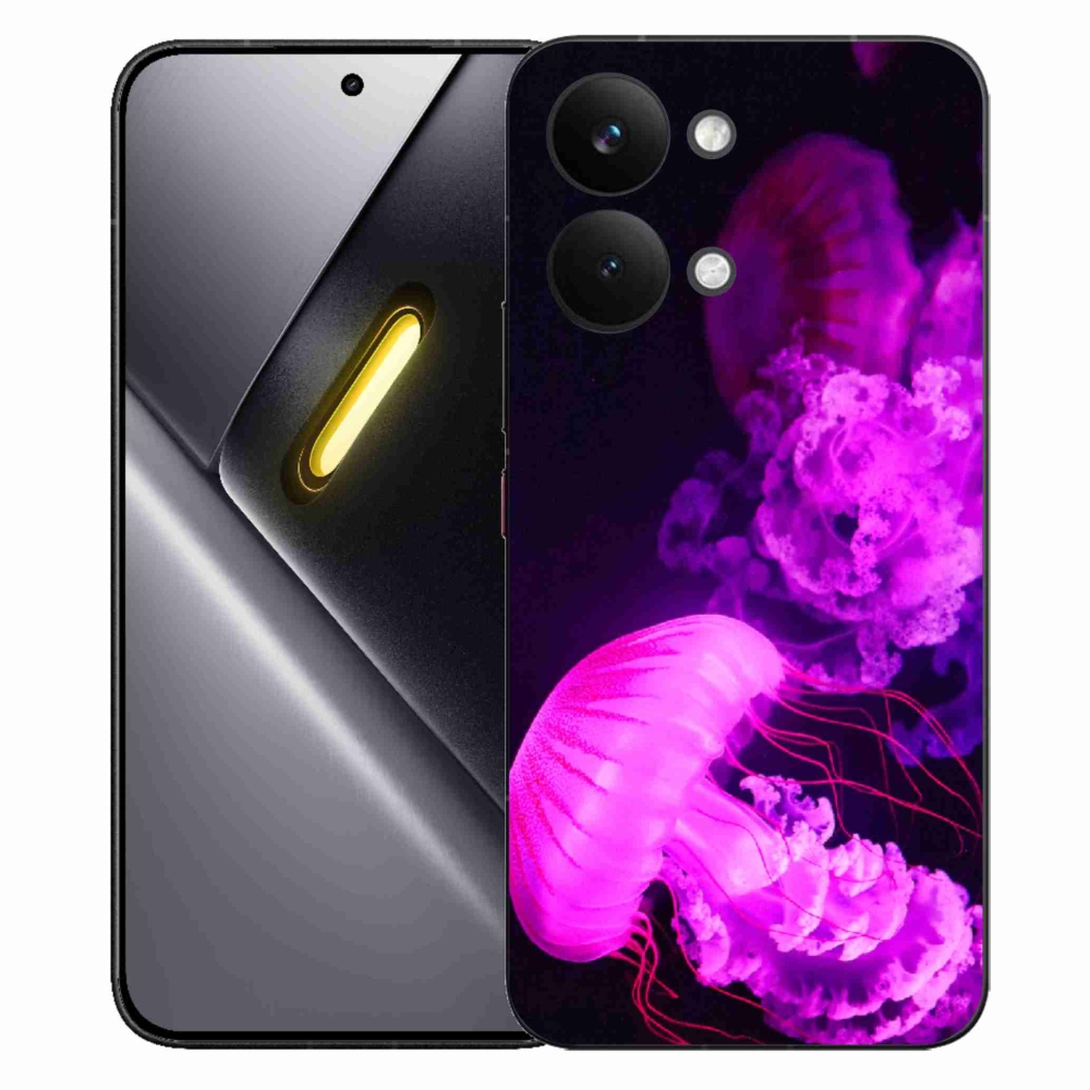 Gélový kryt mmCase na Xiaomi Poco X8 Pro Max - medúza 1