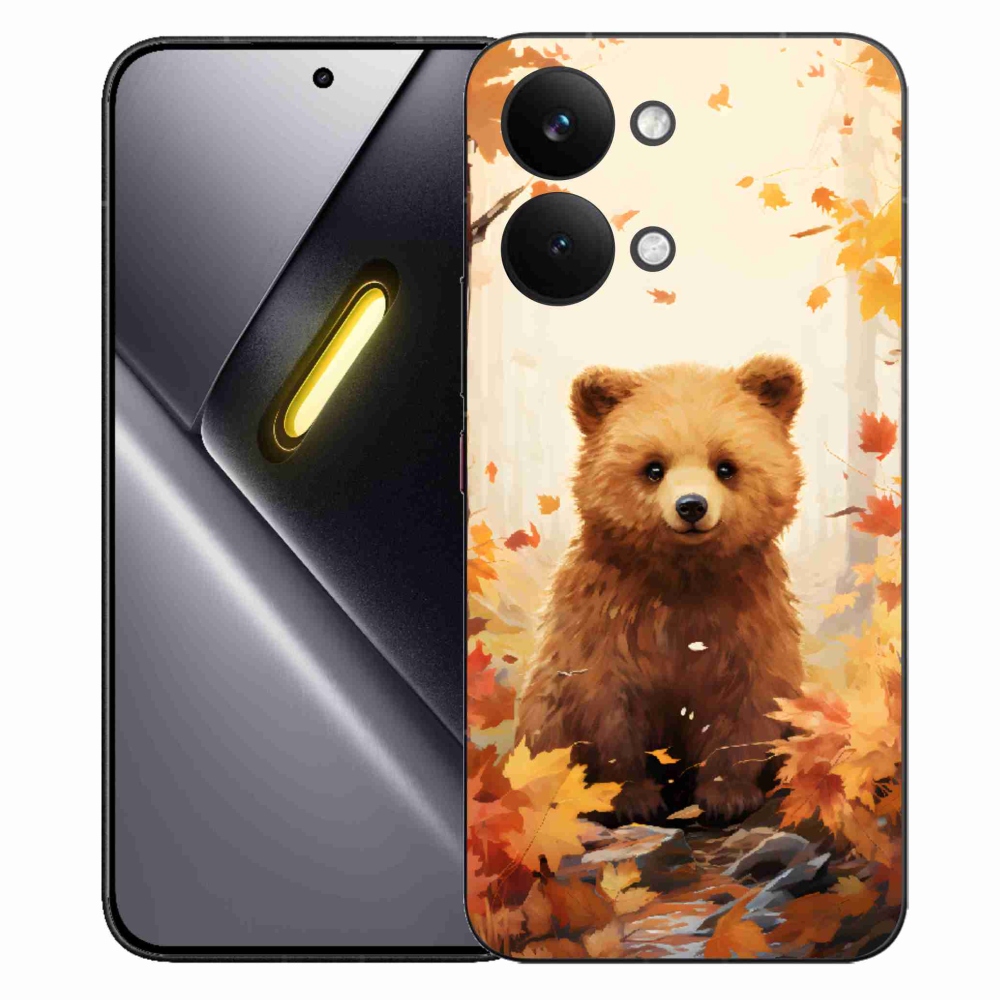 Gélový kryt mmCase na Xiaomi Poco X8 Pro Max - medveď v lese
