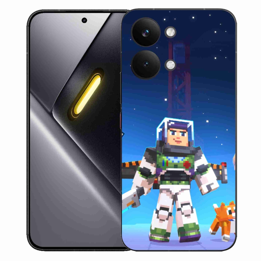Gélový kryt mmCase na Xiaomi Poco X8 Pro Max - minecraft 2