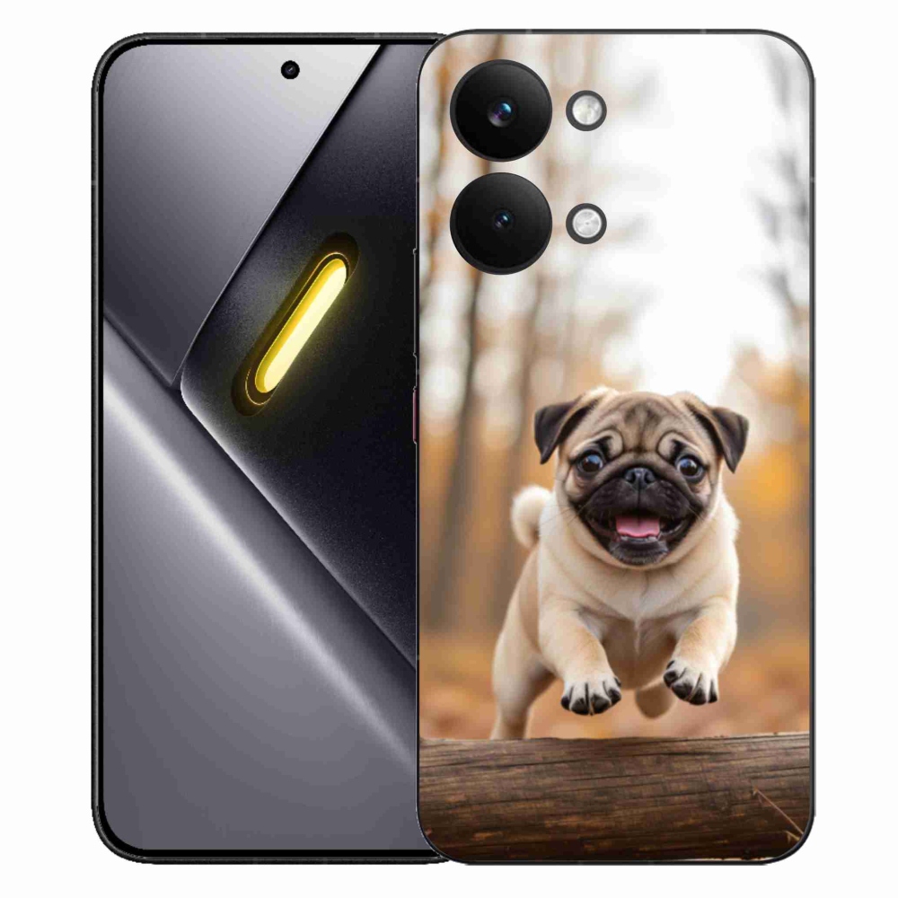 Gélový kryt mmCase na Xiaomi Poco X8 Pro Max - mops 2