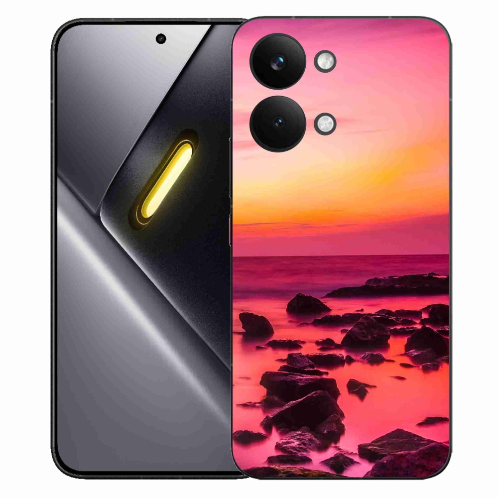 Gélový kryt mmCase na Xiaomi Poco X8 Pro Max - more a žiara