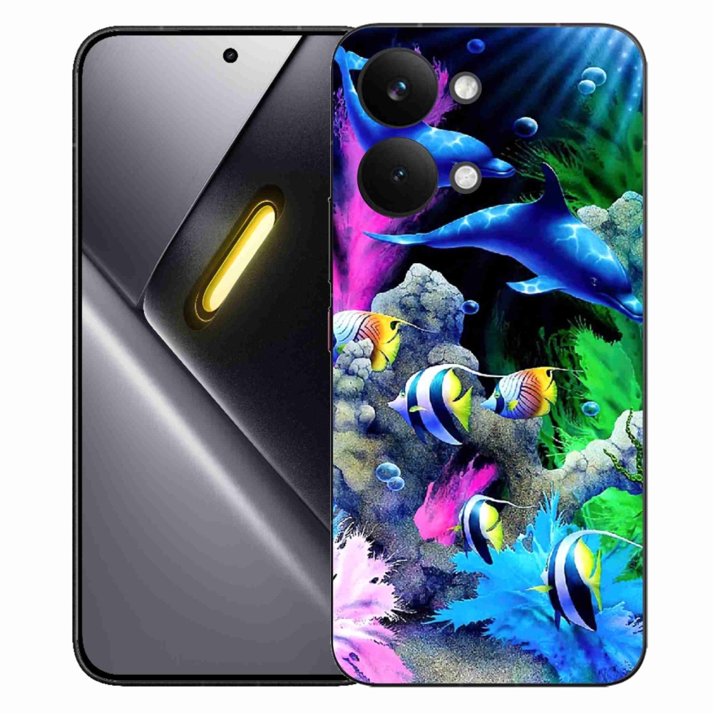 Gélový kryt mmCase na Xiaomi Poco X8 Pro Max - morský svet