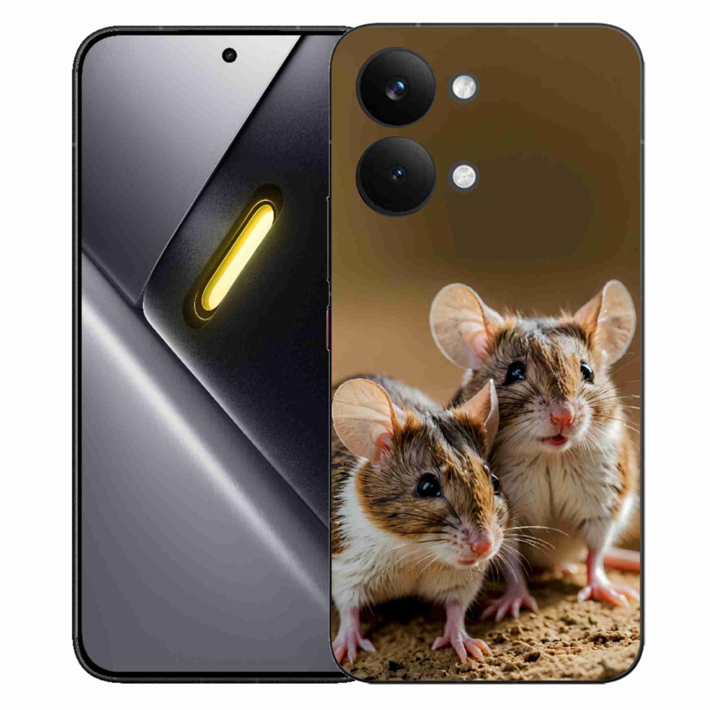 Gélový kryt mmCase na Xiaomi Poco X8 Pro Max - myší duo