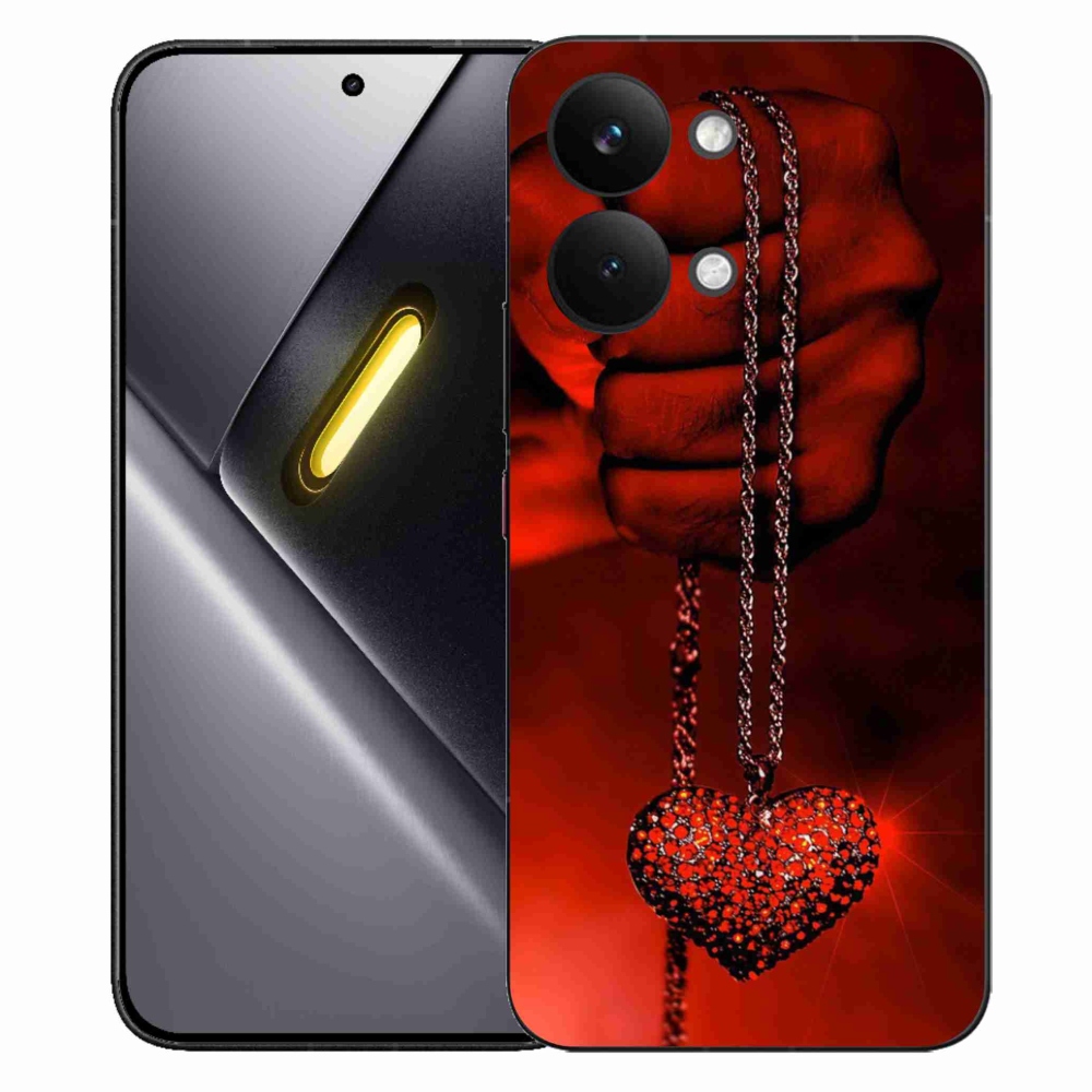 Gélový kryt mmCase na Xiaomi Poco X8 Pro Max - náhrdelník