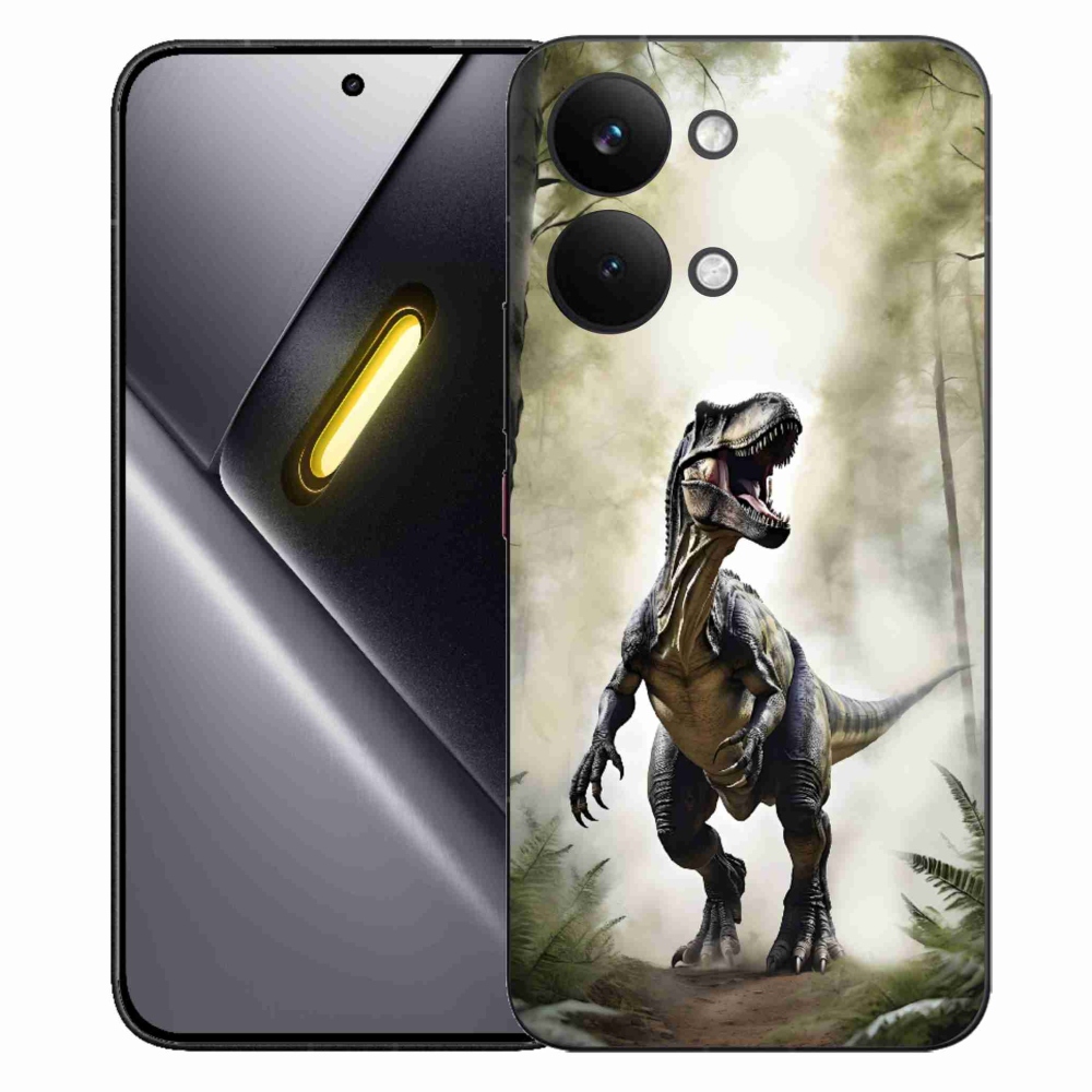 Gélový kryt mmCase na Xiaomi Poco X8 Pro Max - naštvaný T-Rex