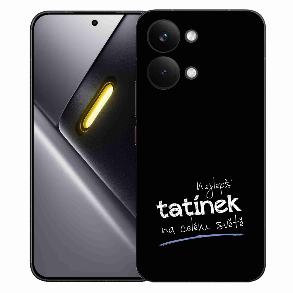 Gélový kryt mmCase na Xiaomi Poco X8 Pro Max - najlepší otecko 4 čierne pozadie