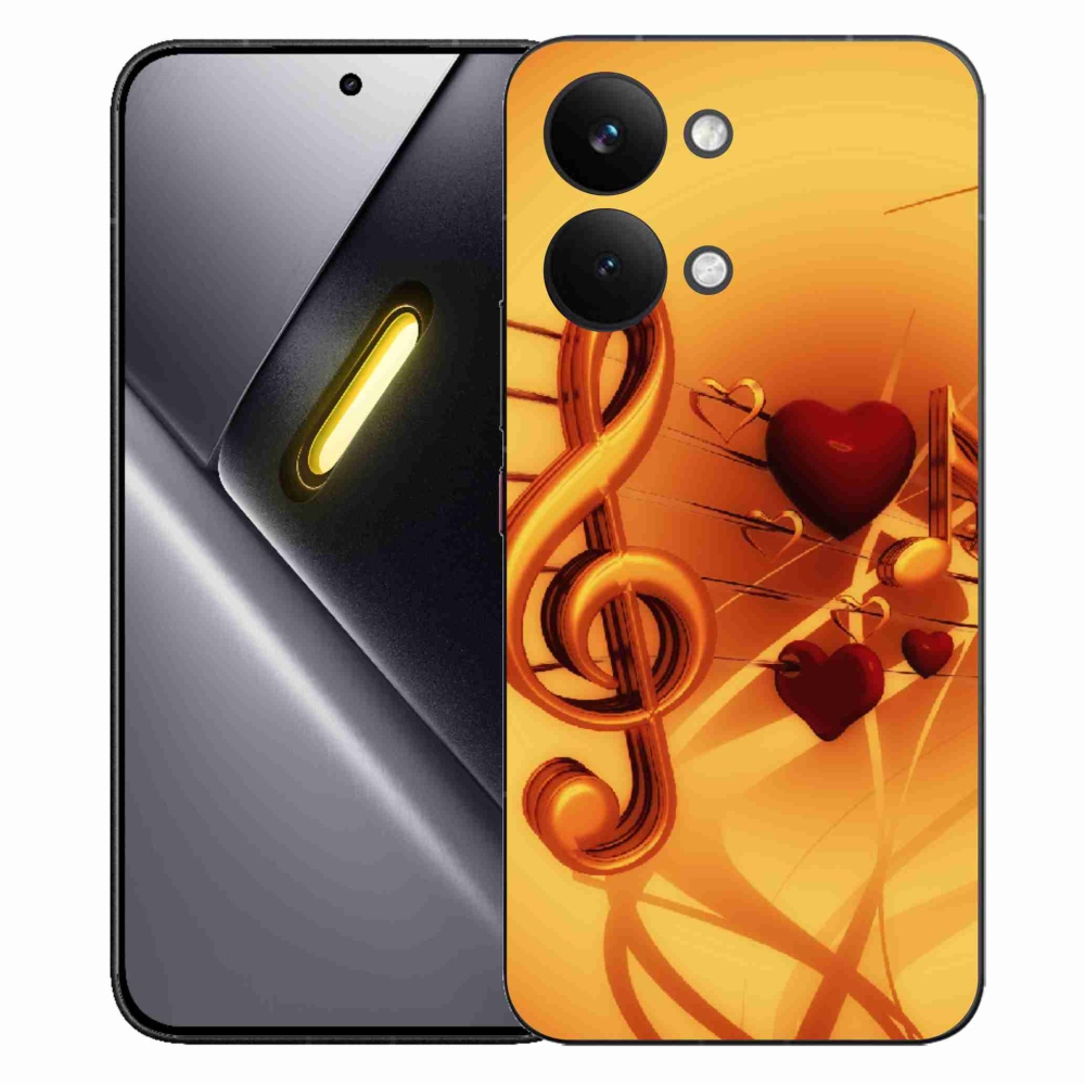 Gélový kryt mmCase na Xiaomi Poco X8 Pro Max - noty