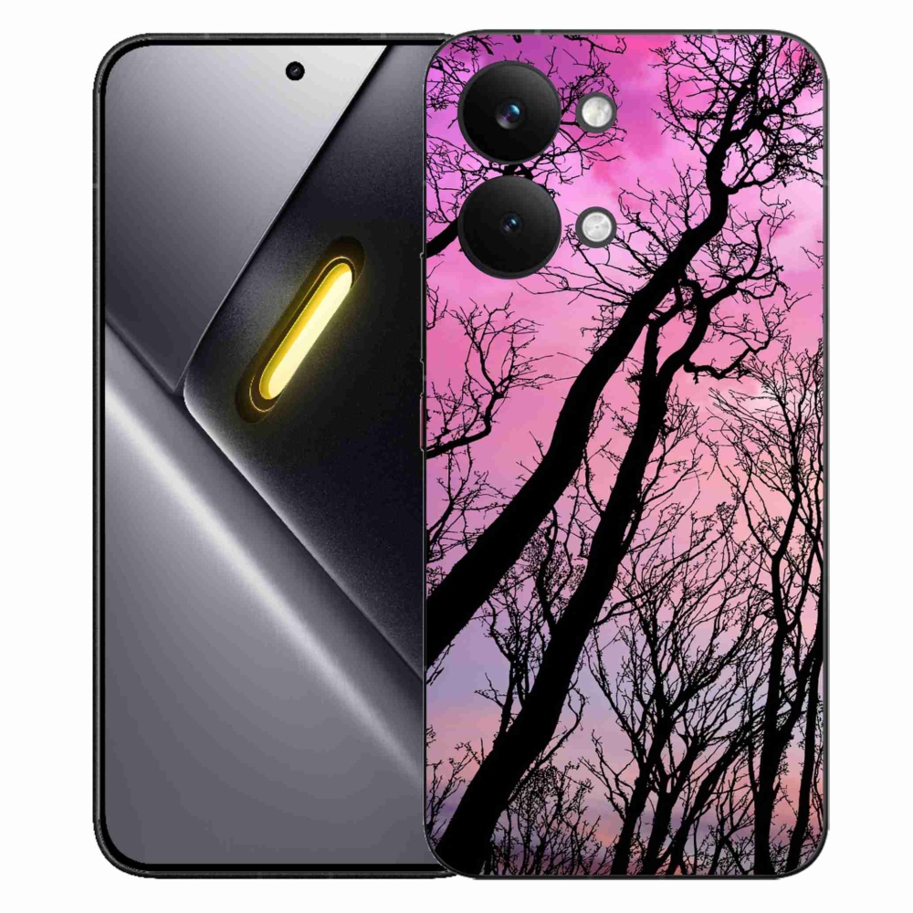 Gélový kryt mmCase na Xiaomi Poco X8 Pro Max - opadané stromy