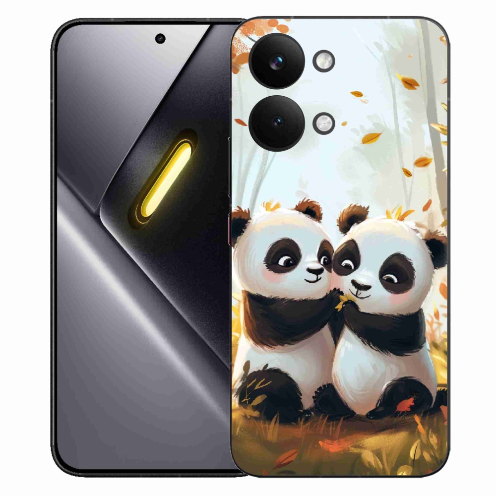 Gélový kryt mmCase na Xiaomi Poco X8 Pro Max - pandy