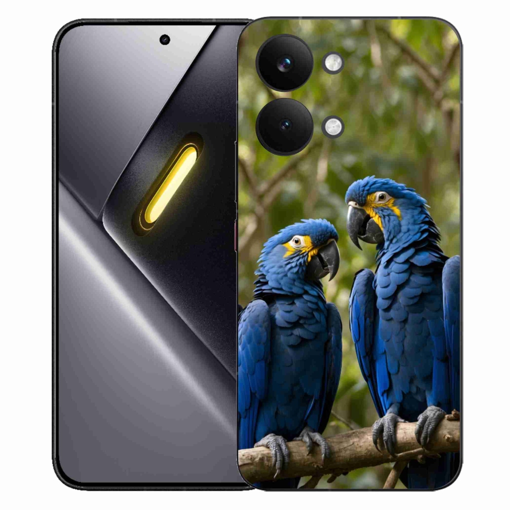 Gélový kryt mmCase na Xiaomi Poco X8 Pro Max - papagájové duo